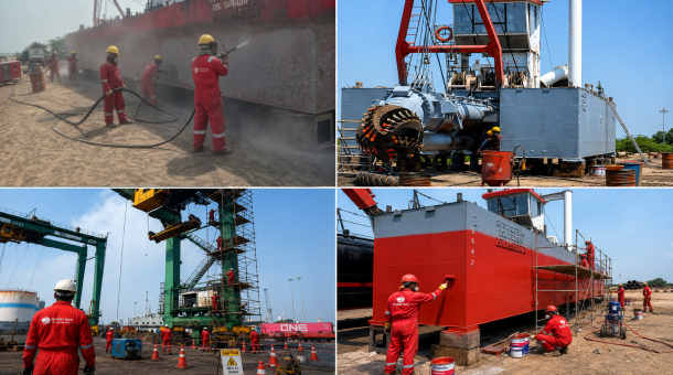 Cargo and Dredger Ships Coating