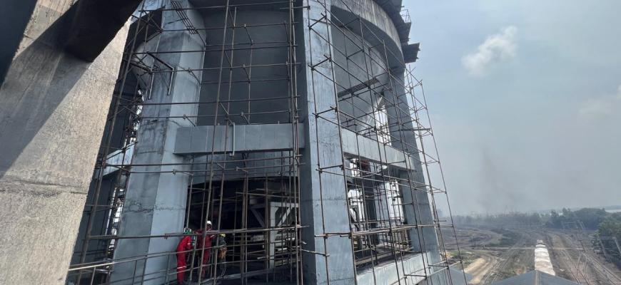 Industrial Storage Tank Blasting Painting and Marine Vessel Protective Coating Work Layout