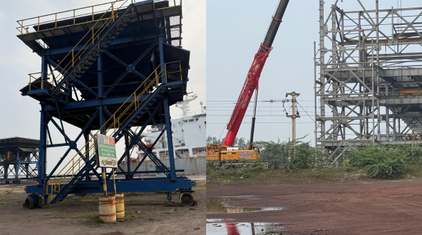 Portable Coal Hoppers and Customised Structural Fabrication